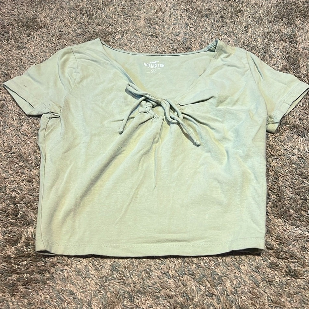 Hollister Tie Front Tee